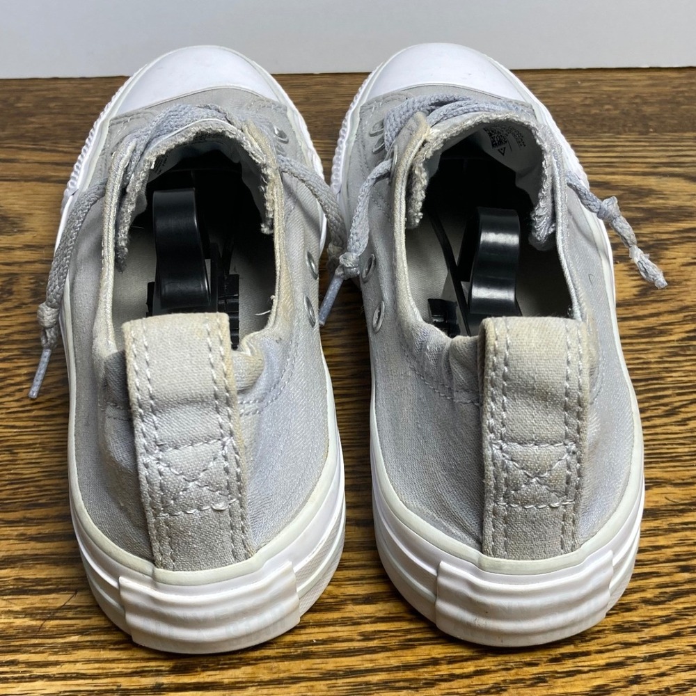 Converse Chuck Taylor Shoreline Gray Slip On Sneakers Womens 6.5 563455F - Picture 4 of 7